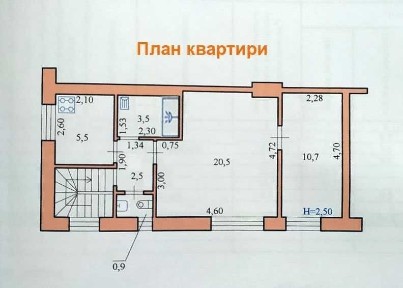2-кімн. квартира по вул. Мізунського (центр Садгори)