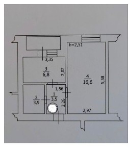 Продажа 1-комнатной квартиры 32 м², Головатого ул., 20
