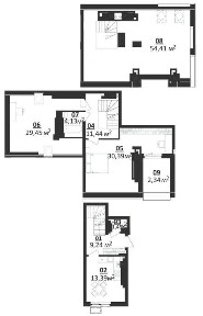 Продаж пентхаусу 142 м2 в готовому будинку, с. Білогородка