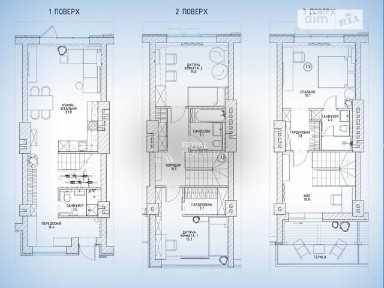 Продаж 3 поверхового таунхауса з ділянкою на 2 сотки, 127.5 кв. м, 4 кімнати, на вул. 16-а Садова • ID 33383377