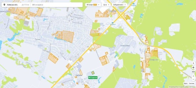 3к квартира, ЖК Садочок, Голосіївський р-н м. Теремки Новосілки Чабани