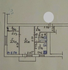 Продаж 2 кімнатноі квартири в Центрі
