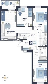 Трикімнатна квартира у сучасному ЖК Vero,інвестиція у ваш комфорт