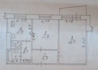 2-кімн вул. Світальського (Коротченко), 4/9, світло є завжди‼️