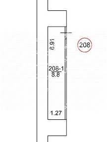 Велика Васильківська вулиця, район Голосіївський, Київ, вул. Велика Васильківська 72, площа 8.8 кв. м • ID 33612929