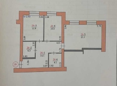 ПРОДАЮ, 3-кімн. квартиру, 66кв. м, м. Тернопіль, Глибока Долина 19