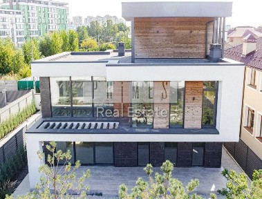 Продаж 5к будинку у стилі хайтек, вул. Сергія Колоса, Голосієво