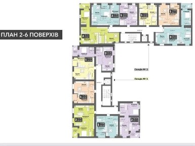 Велика 3 кім квартира в розтермінування, автономне опалення