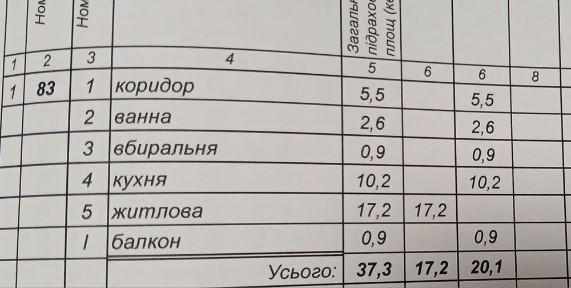 1 но кімнатна квартира на карачунах