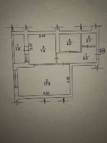 Продам 1 к в Лісовому кварталі після забудовників Варіанти