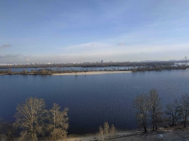 2К з видом на міст ХВИЛЮ Дніпро 65м2 готова до житла Набережна Оболонь