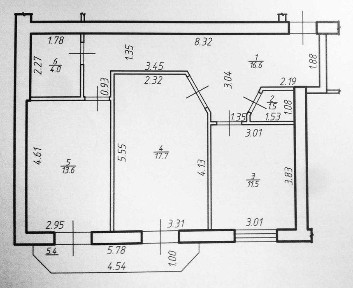 Продаж двокімнатної квартири в центрі міста по вулиці Чорновола