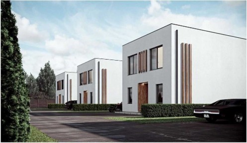 Сучасний житловий будинок 