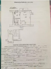 Продаж 1кім квартири вул. Панча ( бічна пр. Чорновола)