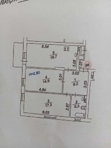 2-комнатая Троещина 70м2