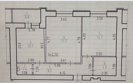 2кімнатна новобудова з інд. опаленням