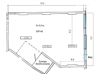 Глибочицька вулиця, район Шевченківський, Київ, метро Контрактова площа, вул. Глибочицька 73-77, площа 115 кв. м • ID 31471562
