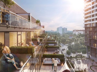 Соняшникова вулиця, мікрорайон Сихів, район Сихівський, Львів, вул. Соняшникова 32, багатоповерхова будівля • ID 32957367