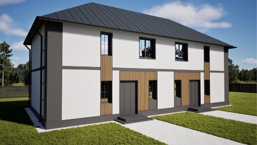 Дуплекс (будинок 125 м кв) з Газом та ділянкою 3 сот