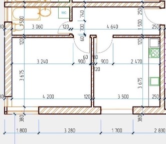 Продаж 1 кім. квартири без% розтермінування!