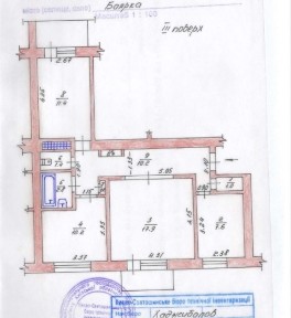 Продаж 3хкім, На Молодіжной, 3 поверх.