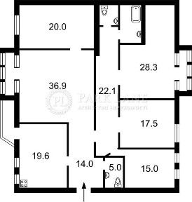 Продаж Пирогова 6а Історичний ЦЕНТР 4к 188кв Золоті Ворота Клубний буд