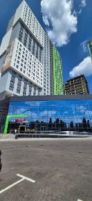 Фасад ТРЦ Олімпік парк торгове приміщення 94 м2 на 1 поверсі