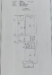 Двокімнатна квартира в новобудові в центрі