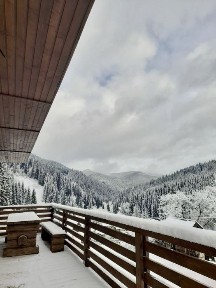 Зруб на Буковелі (с. Яблуниці)