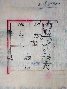 Недорого 2-кім НКГОК 2-й поверх вул. Збагачувальна