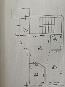 Продається 2-кімнатна квартира в центрі Мукачева