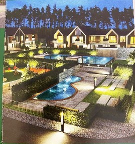 Екс. 3к. двухрівневий таунхаус 117м2. клубного типу.