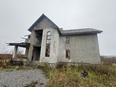 Терміновий продаж будинок 231 м2 ракушняк Глибочиця недобудова