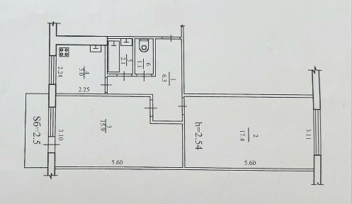 2 кімнатна квартира поруч з ТРЦ Мануфактура та 9 школою.