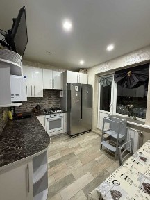 2к квартира 65м2 євроремонт роздільні кімнати котел