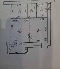 Продаж 1к кв. в новобудові, вул. Харківська 6 (Є-Оселя)