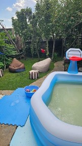 Частина будинку - є гараж, двір, газон, надув. басейн, р-н Протасів Яр