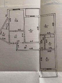Продам 3х ком квартиру р-н Ц. Ринок.