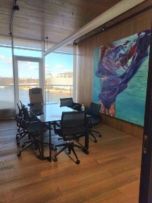 (Без %) Вид на Днепр, Ривер Стоун, River Stone,Днепровская наберережн