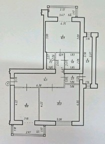 Продаж просторої 2 кім квартири від Власника в центрі м. Долина, від В
