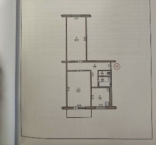 Продам 2 х кімнатну квартиру