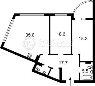 Продаж 3К готової квартири ЖК Podil Plaza Residence ПОДІЛ Глибочицька