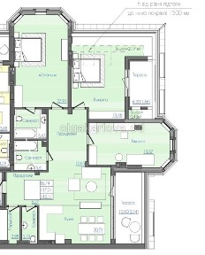 БЕЗ КОМИССИИ, Пентхаус 142м в КД Консул, Рассрочка без % на 3 года