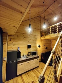 подобово апартаменти, затишний дворівневий номер, будинок