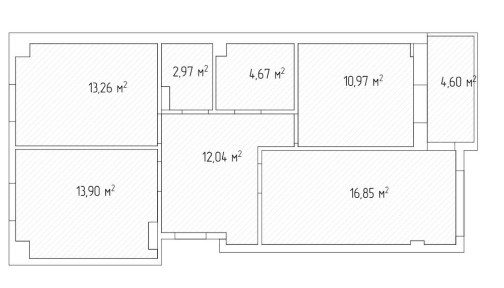 3к квартира 80м2 видова двостороння ЖК Європейський квартал