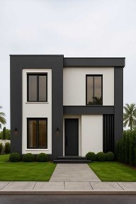 Двоповерховий будинок біля озерної з бомбосховищем