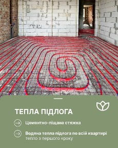 Двокімнатна квартира у Перечині з просторою кухнею-студією