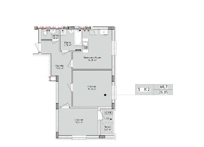 Продаж 2 кім. квартири в ЖК що в Солонці від Карпатбуд.