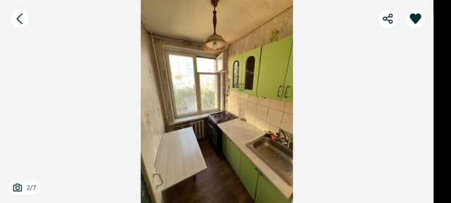 Продажа 1-комнатной квартиры 22 м², Березняковская ул., 34Б