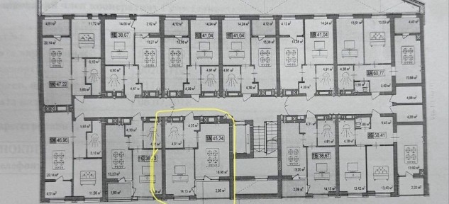 Терміново продається квартира по переуступці в ЖК «Пастеровський».